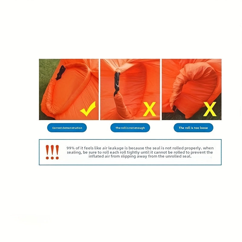 Uppblåsbar Fåtölj för Camping och Lounge