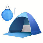 Kevyt puhallettava rantateltta UV-suojalla