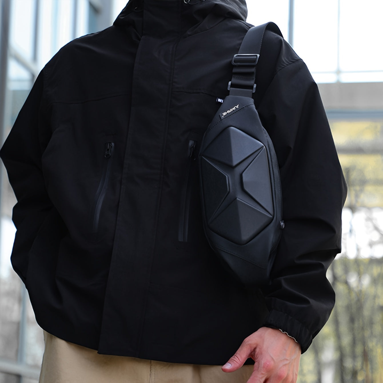 Herr Bröstväska – Sportig Crossbody Fanny Pack