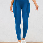 Höga Träningstights med Push-Up Effekt – Perfekta för Gym & Yoga