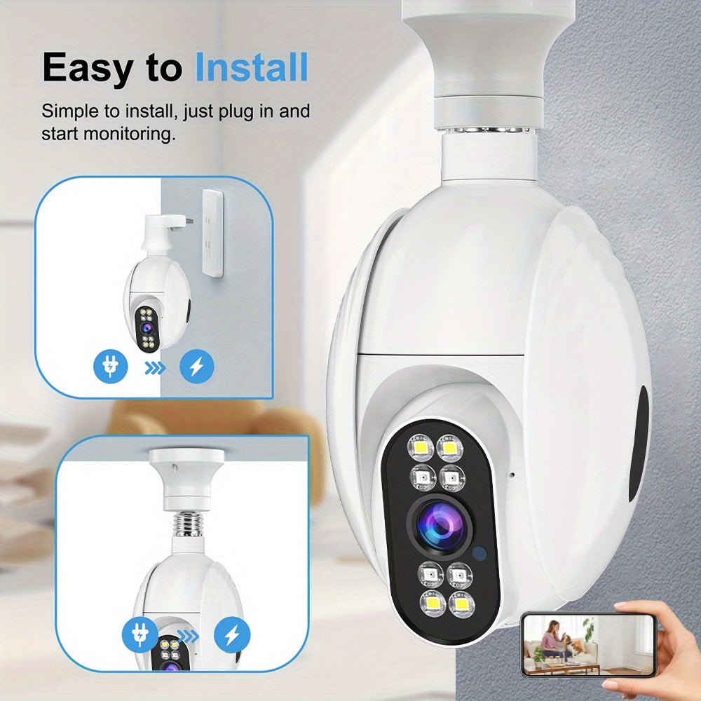 SmartCam360™ – WiFi Övervakningskamera med Röst