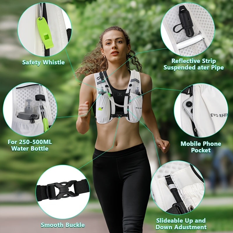 Löparväst med 5.5L Vattenblåsa