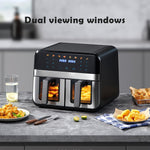 DubblaFritös™ – 9L Luftfritös med Touch och Timer