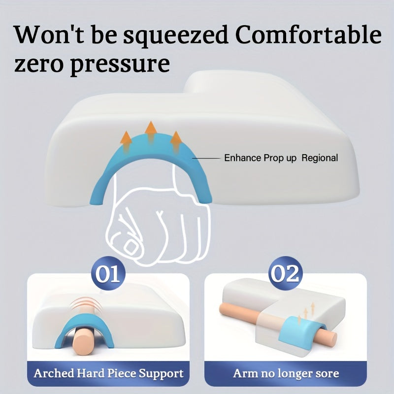 MysaKudden - Minnesskumskudde med Bågstöd för Sömn
