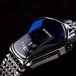 Klocka Fredrik (herrklocka i stål med stor urtavla & sportig design)