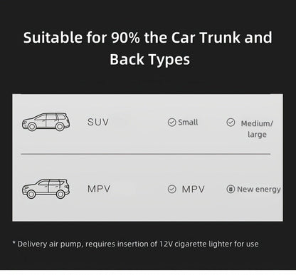 Uppblåsbar Bilmadrass – Resesäng med Kuddar för Camping & Bil