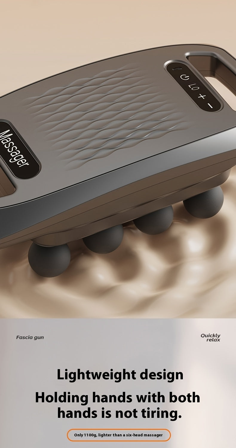 MassagePistolen™ – Kraftfull Massagepistol med 10 Munstycken