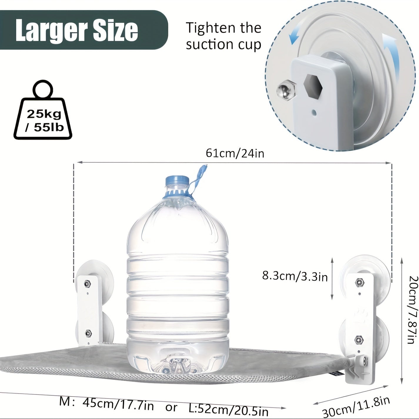 Fönsterhängmatta™ – Fällbar Kattbädd med Sugkoppar
