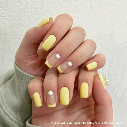 MacaronGul - gel lack i höstens trendton