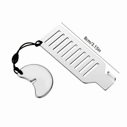 Raskas ovenpysäytin turvahihnalla