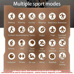 Digital herrklocka – stor display & fitness­spårning