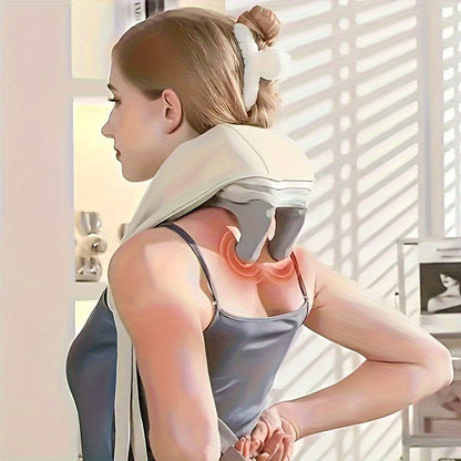VärmeLind™ – Portabel Nack- & Kroppsvärmare med Massage (USB)
