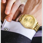 Klocka Anders (automatisk herrklocka med kalender & transparent baksida)