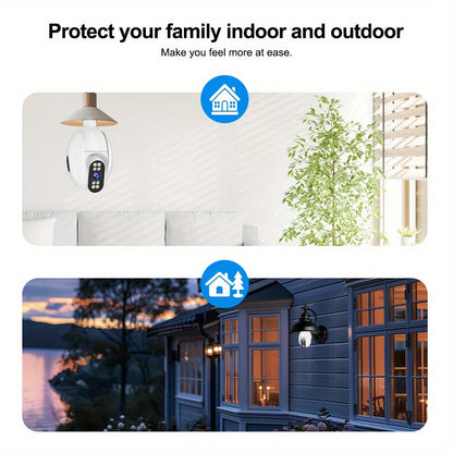 SmartCam360™ – WiFi Övervakningskamera med Röst