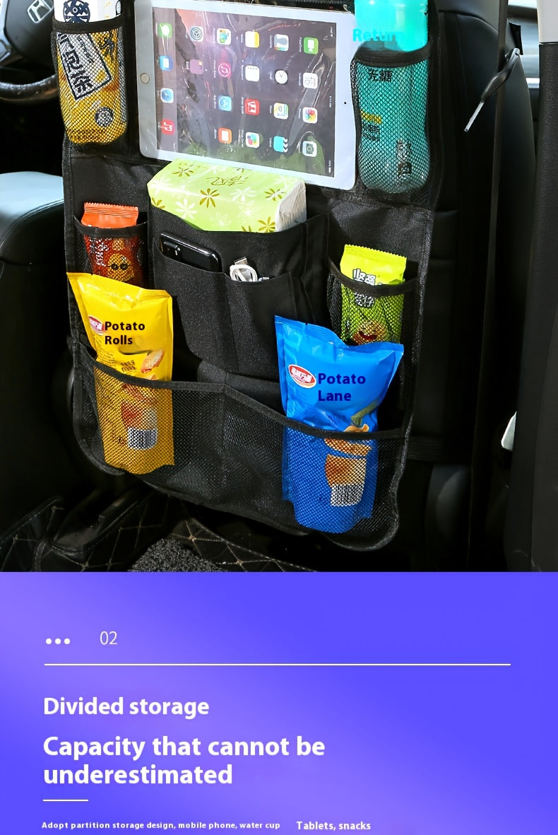 Bilorganisatör™ – 10-fack med Kopphållare