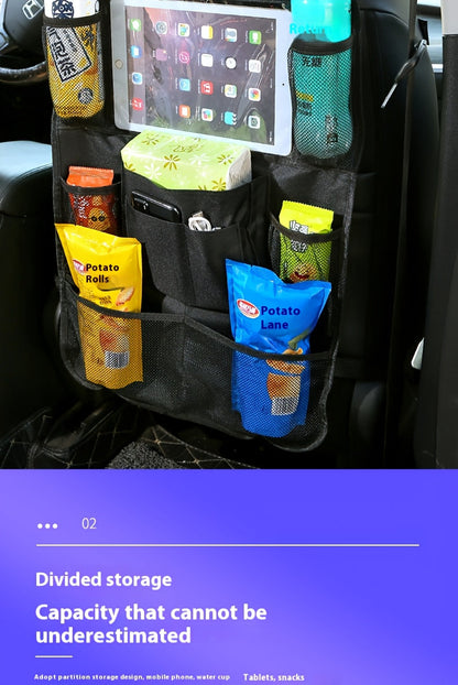 Bilorganisatör™ – 10-fack med Kopphållare