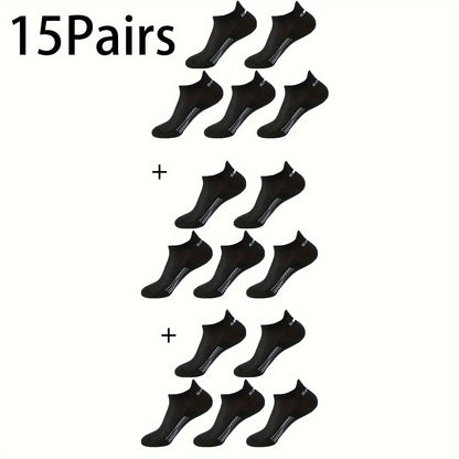 10-pack Låga Sportstrumpor – Unisex & Andas