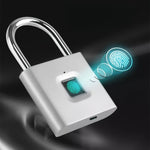 Fingeravtryckslås USB-Uppladdningsbart, Vattentätt