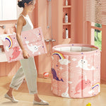 BadaBarn™ – Hopfällbar Badbalja för Barn & Bebisar