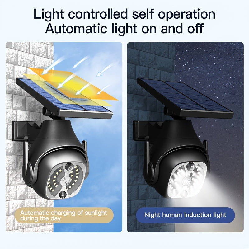 LED Rörelsesensorlampa™ – Solcellspanel med 180° Rotering