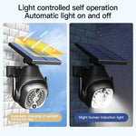 LED Rörelsesensorlampa™ – Solcellspanel med 180° Rotering