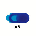 WebbkameraSkjutlucka™ – Plastlucka för Kamera, 1-5-pack