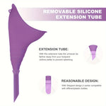 Portabel Silikonurinbehållare för Kvinnor – Hopfällbar