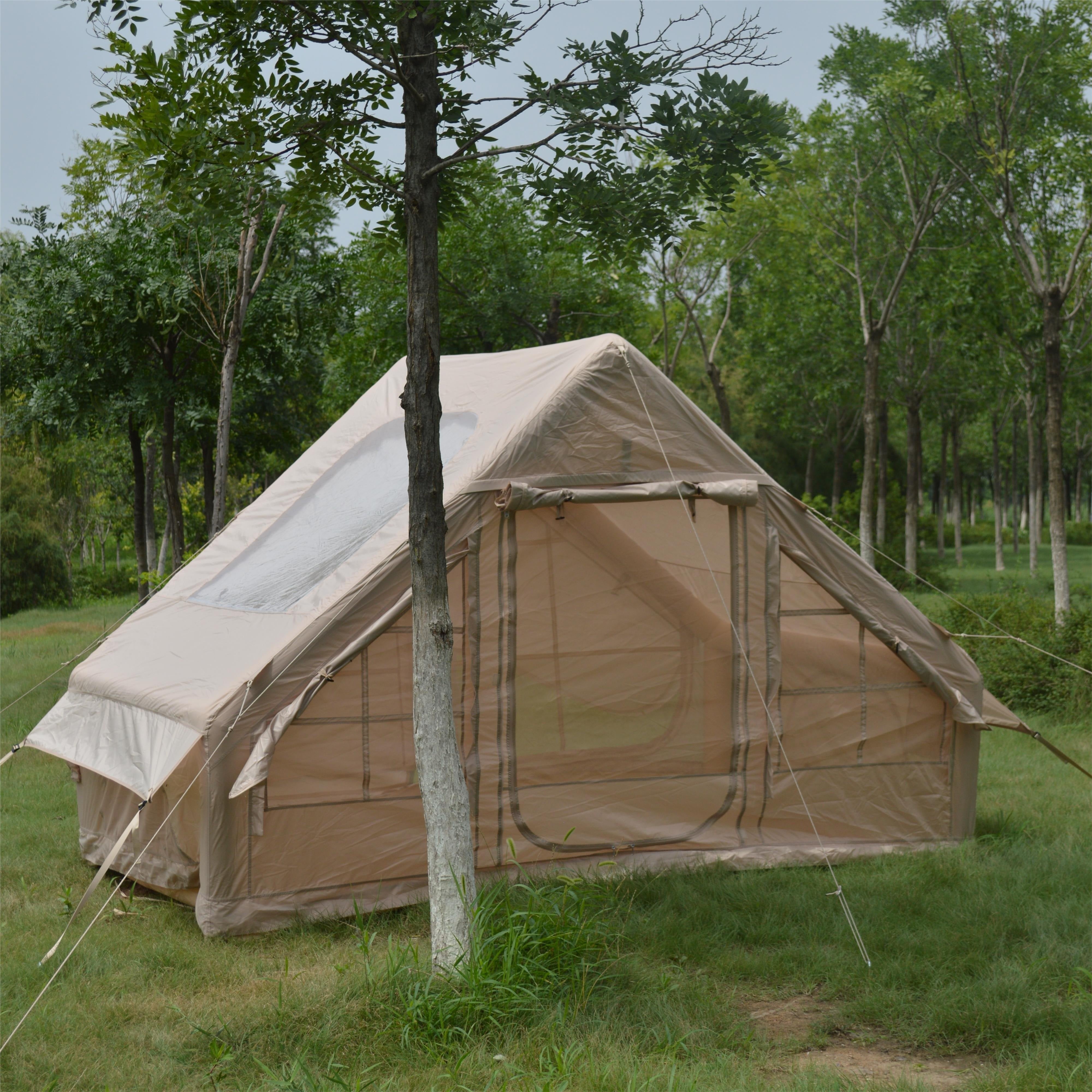 Uppblåsbart tält 6 personer – lätt campingtält med snabb montering