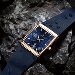 Klocka Henrik (herrklocka med meshband i stilren design)