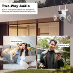 Trådlös Dual Lens Övervakning