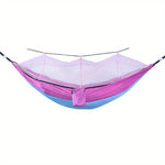 Tuplariippumatto hyttysverkolla – Leirintä ja koti