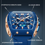 Klocka Daniel (digital/analog herrklocka med nattbelysning & datum)