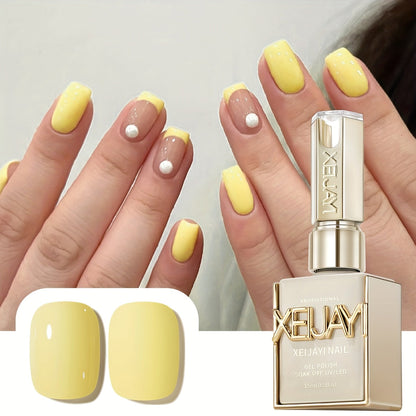 MacaronGul - gel lack i höstens trendton