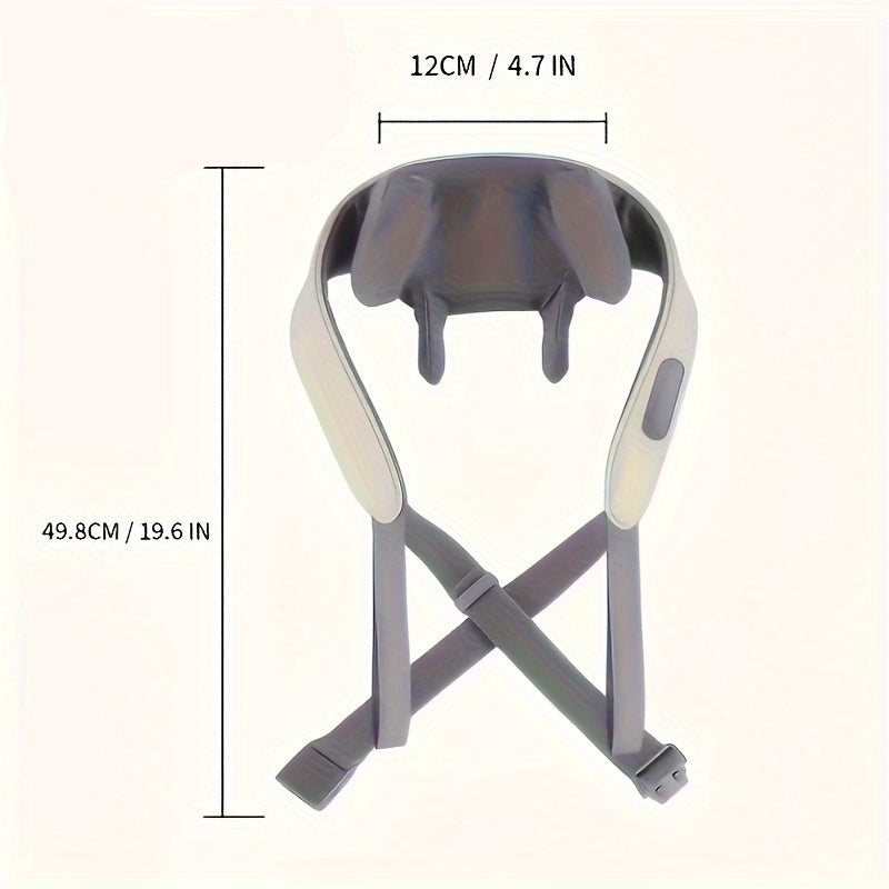 VärmeLind™ – kannettava kaulan ja vartalon lämmitin hieronnalla (USB) 