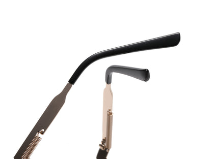 Moderna Justerbara Glasögon med Ljus, Retro Punkstil