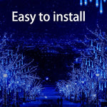 MeteorLjusSol™ – LED Ljusslinga med Solcell och Effekter