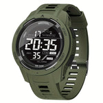 Sportklocka herr – digital med kronograf & LED