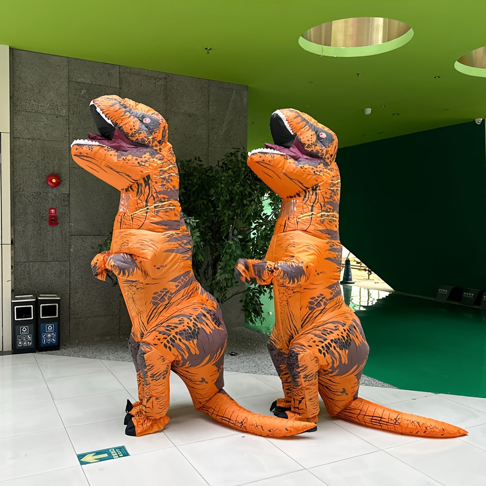 Puhallettava T-Rex-asu aikuisille