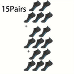 10-pack Låga Sportstrumpor – Unisex & Andas