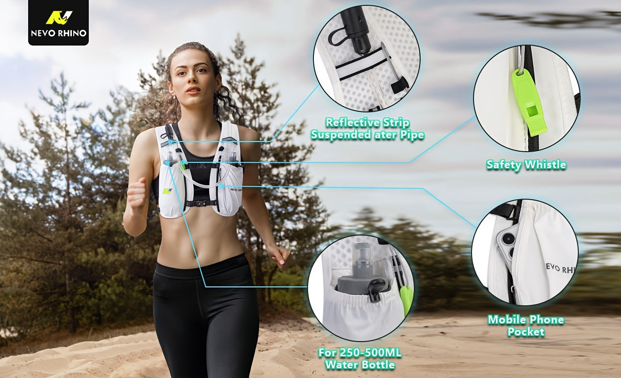 Löparväst med 5.5L Vattenblåsa