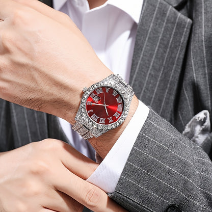 Klockset Erik (6-delat herrset med kvartsur & metallarmband)