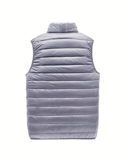 Lättviktsjacka herr – ståkrage & zip-up design för vår/höst