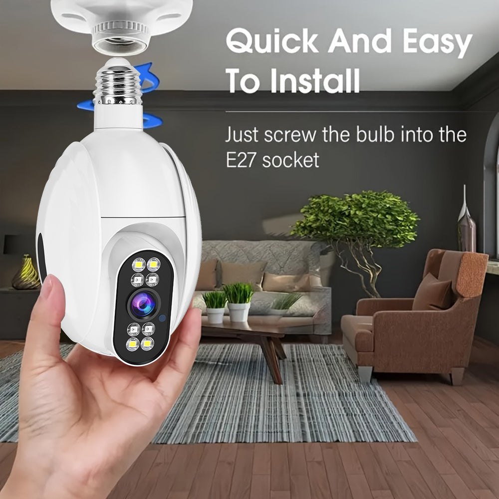 SmartCam360™ – WiFi Övervakningskamera med Röst