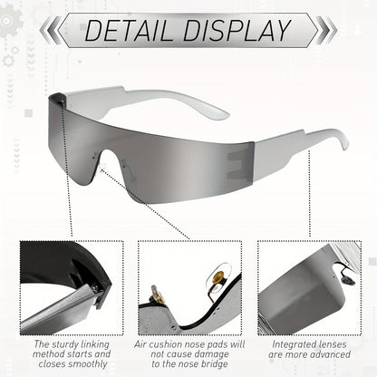 Futuristiska glasögon – techno & alien design