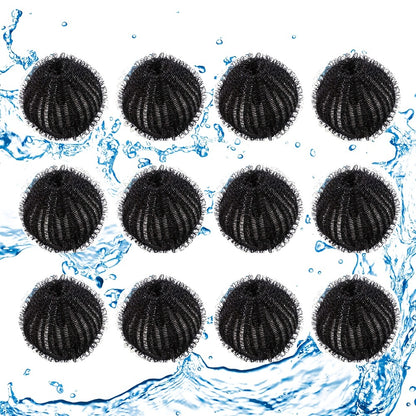 6/8/12-Pack Tvättbollar för Hårborttagning, Återanvändbara