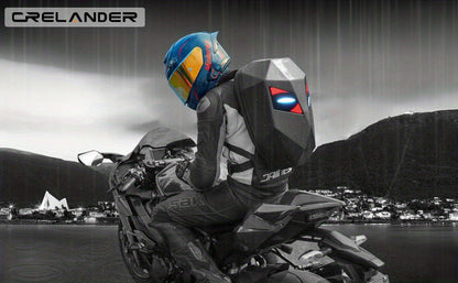 LED Ryggsäck med Programmerbar RGB-Belysning