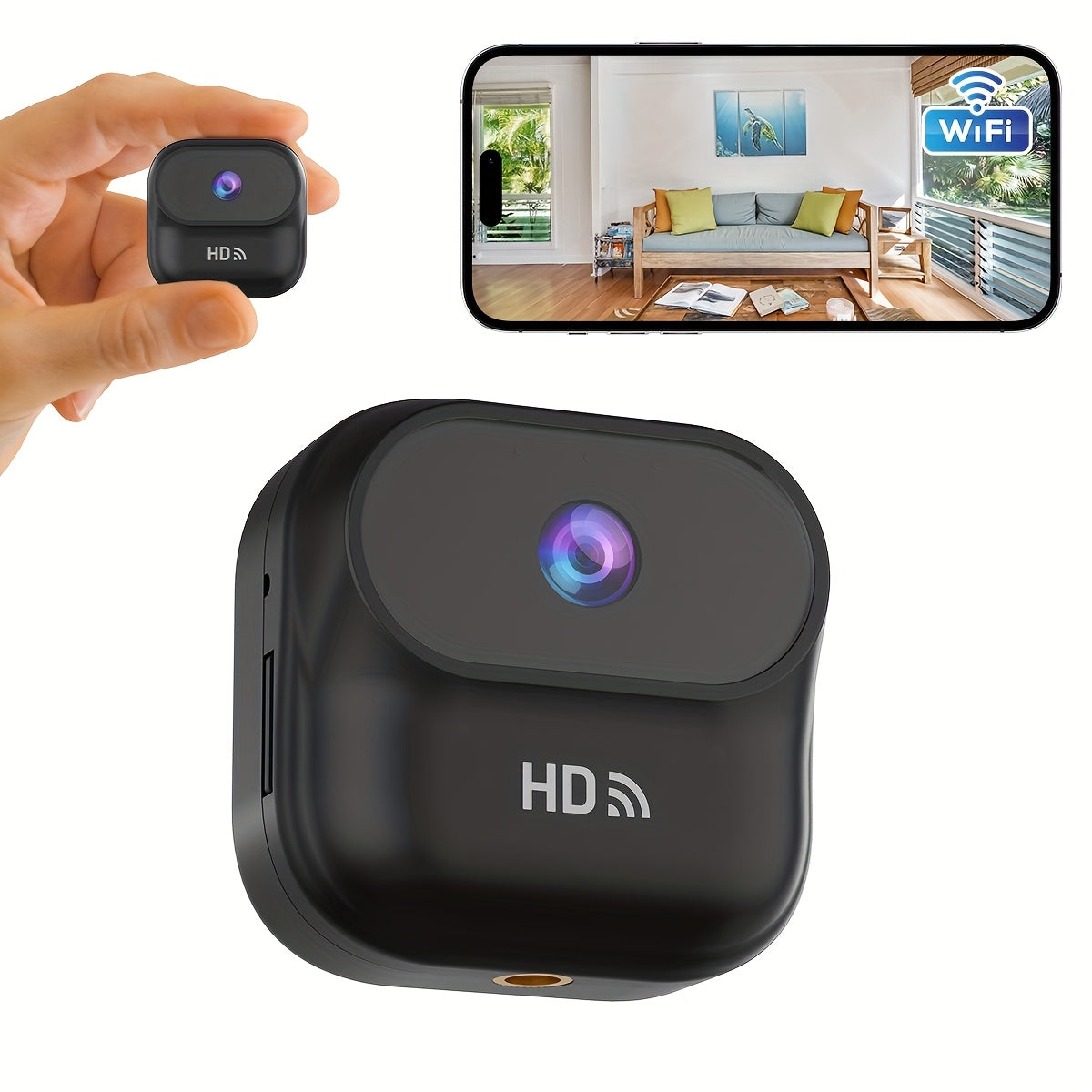 Langaton HD-valvontakamera