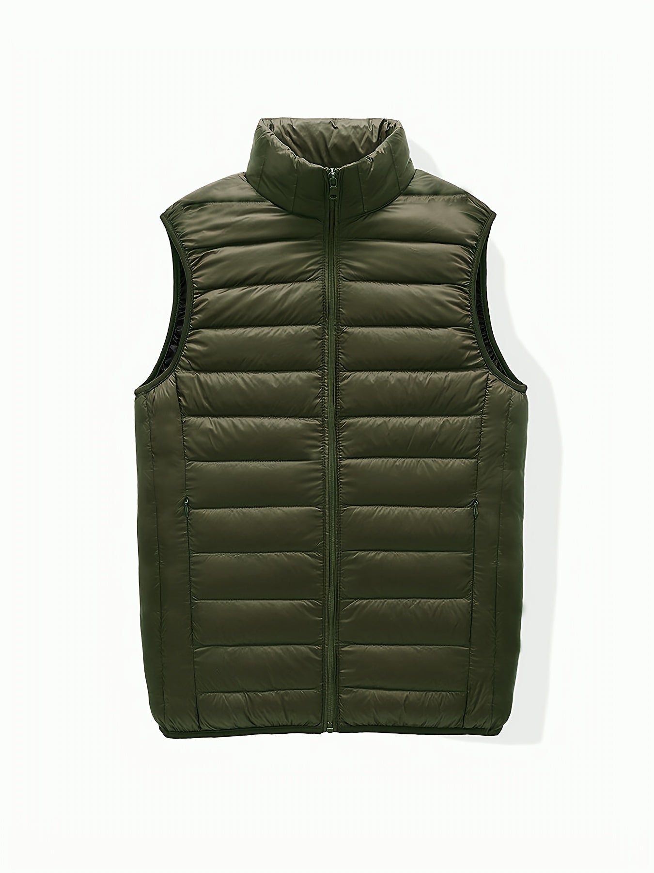 Lättviktsjacka herr – ståkrage & zip-up design för vår/höst