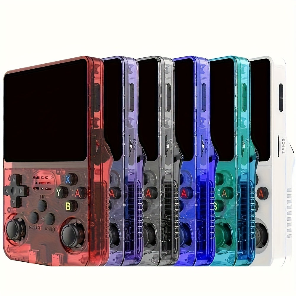 RetroSpelkonsol™ – Handhållen 3.5” Spelkonsol med 64GB