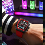 Klocka Daniel (digital/analog herrklocka med nattbelysning & datum)